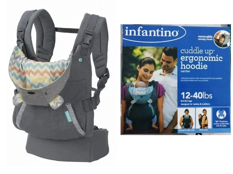 Infantino Cuddle Up Adjustable Ergonomic Baby Carrier